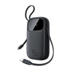 بنك طاقة بيوس إينرفيل FC31 Qpow مع عرض رقمي 3 مع كابلات USB-C و iP 20000 مللي أمبير ساعة 45 واط - أسود كونيكسيك