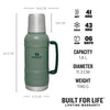 STANLEY THE ARTISAN THERMAL BOTTLE | 1.4L