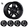 LC300 (17X9) 5x Hammer wheels (6/139) +25 OFFSET