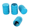 Hypersonic Tire Valve Caps Blue