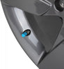 Hypersonic Tire Valve Caps Blue