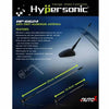 Hypersonic Anti Theft Aluminium Antenna Black