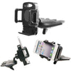Hypersonic Cd Slot Smart Phone Mount Black