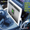 Hypersonic Usb & 2 Port Charger Socket Silver