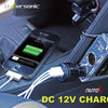 Hypersonic Usb & 2 Port Charger Socket Silver
