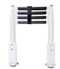 Ladder Teflon Over Platform 316SS 35 Inch - White