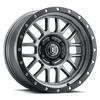 1217858347GM ALPHA 6×5.5″ / 17×8.50 GUNMETAL WITH BLACK RING