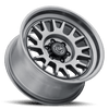 (17×8.5) 4x ANZA معدن بندقي 6×5.5 (إزاحة 0)
