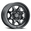 SILVERADO/SUBURBAN/SIERRA 1500 (17×8.5) 4x NUEVO SATIN BLACK 6×5.5 (0 OFFSET)
