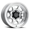 SILVERADO/SUBURBAN/SIERRA 1500 (17×8.5) 4x NUEVO SILVER MACHINED 6×5.5 (0 OFFSET)