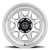 SILVERADO/SUBURBAN/SIERRA 1500 (17×8.5) 4x NUEVO SILVER MACHINED 6×5.5 (0 OFFSET)