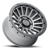 FJ/Prado/GX460/Hilux/Fortuner/4Runner/Pajero/Tacoma (17×8.5) 4x RECON PRO CHARCOAL 6×5.5 +25 OFFSET