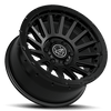 (17×8.5) 4x ريكو برو أسود ساتان 6×5.5 إنش (إزاحة 0)