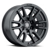 LC300 (17×8.5) 4x VECTOR6 Satin Black 6×5.5 +25 OFFSET