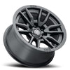 LC300 (17×8.5) 4x VECTOR6 Satin Black 6×5.5 +25 OFFSET