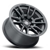2417858347SB ICON ALLOYS VECTOR6 SATIN BLACK 17 X 8.5 / 6 X 5.5 +0MM / 4.75′” BS