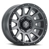 2017858347TT ضغط 6×5.5 بوصة / 17×8.50 تيتانيوم