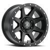 1817856350SB مقاومة 6×135 / 17×8.50 أسود ساتان