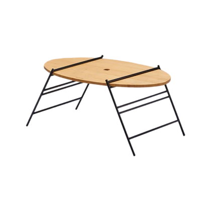 Naturehike outdoor folding Oval table - Bamboo