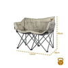 Camouflage Picnic Padded Chair - Double