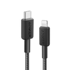 Anker 322 USB-C to Lightning Cable Braided (0.9m/3ft) -Black