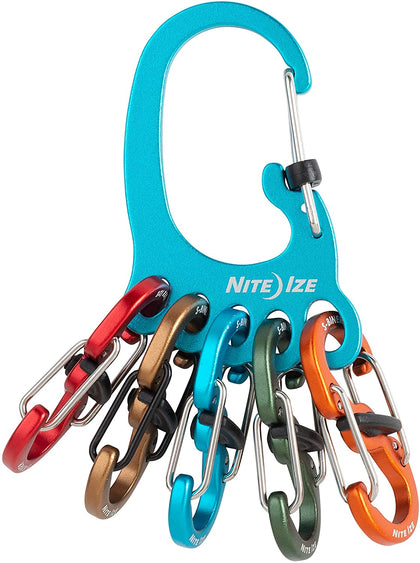 NiteIze BigFoot Locker KeyRack  Aluminum - Assorted