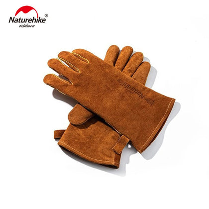 Naturehike - GP-02 Flame Retardant Heat Insulation Gloves - Brown