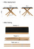 Naturehike dining-table - Wood (Low)