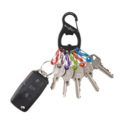 NiteIze KeyRack+™ S-Biner® - Black