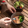 Naturehike hanging Ttitanium bowl 300ml - Silver