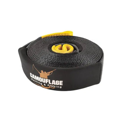 Camouflage Tow Strap With Shakles
