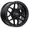 Prado 250 (17X9) AXE MATT BLACK 4x ALLOY WHEELS (6/139) +35