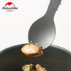 Naturehike Titanium Alloy Outdoor Travel Folding Tableware - Fork&Spoon