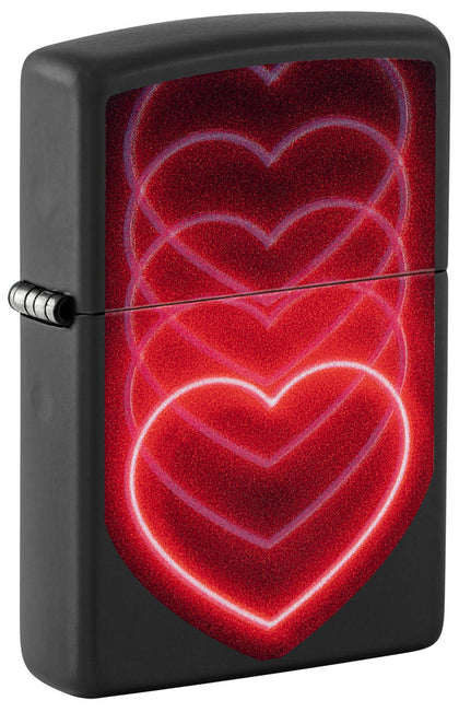 Zippo Hearts Design Lighter
