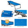 KingCamp Berlin Classic Cot - Blue