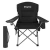 KingCamp Oversized Folding Chair Lotus Black