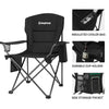 KingCamp Oversized Folding Chair Lotus Black