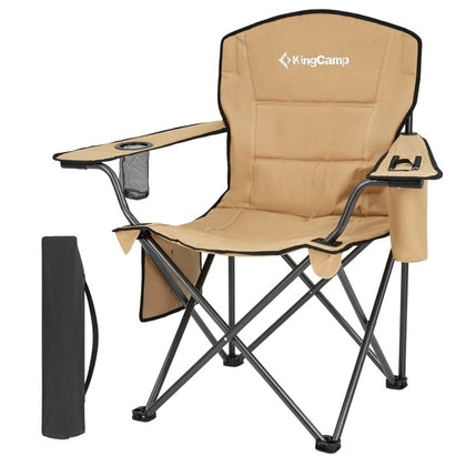 KingCamp Oversized Folding Chair Lotus Khaki