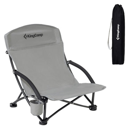 KingCamp Portable Low Sling Chair - Blue