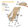 KingCamp Ultra Light Arm Chair- Khaki