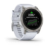 Garmin - EPIX Pro (Gen 2) – Sapphire Edition | 51 mm Titanium with Whitestone Band