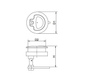 Nylon Turning Lock