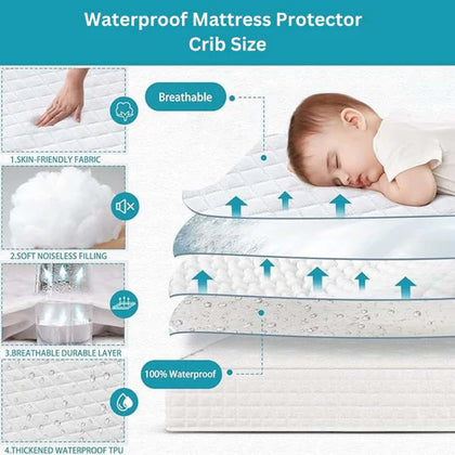 Blando Mattress Protector for kids - Crib Size