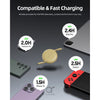 Voltme Powerlink YoYo Cable 5A 1.0M Retractable (Dual-Way Retractable Cable) Type C to Type C Sand