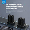 Brave 4-in-1 Portable Slim Power Bank Station with Dual Port on the Base (45W Type-C and USB-A)
