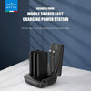 Brave 4-in-1 Portable Slim Power Bank Station with Dual Port on the Base (45W Type-C and USB-A)
