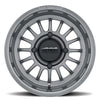 METHOD | MR411 UTV BEAD GRIP | 14X7 4X136 4+3 13MM OFFSET | GLOSS TITANIUM