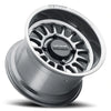 METHOD | MR411 UTV BEAD GRIP | 14X7 4X136 4+3 13MM OFFSET | GLOSS TITANIUM