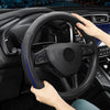 Michelin Steering Wheel Cover Blk Blue ML-1003-NAZ