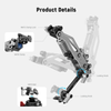 Neewer SHOCK ABSORBER ARM FOR POCKET 3，ACTION 5，GOPRO 13 GA022